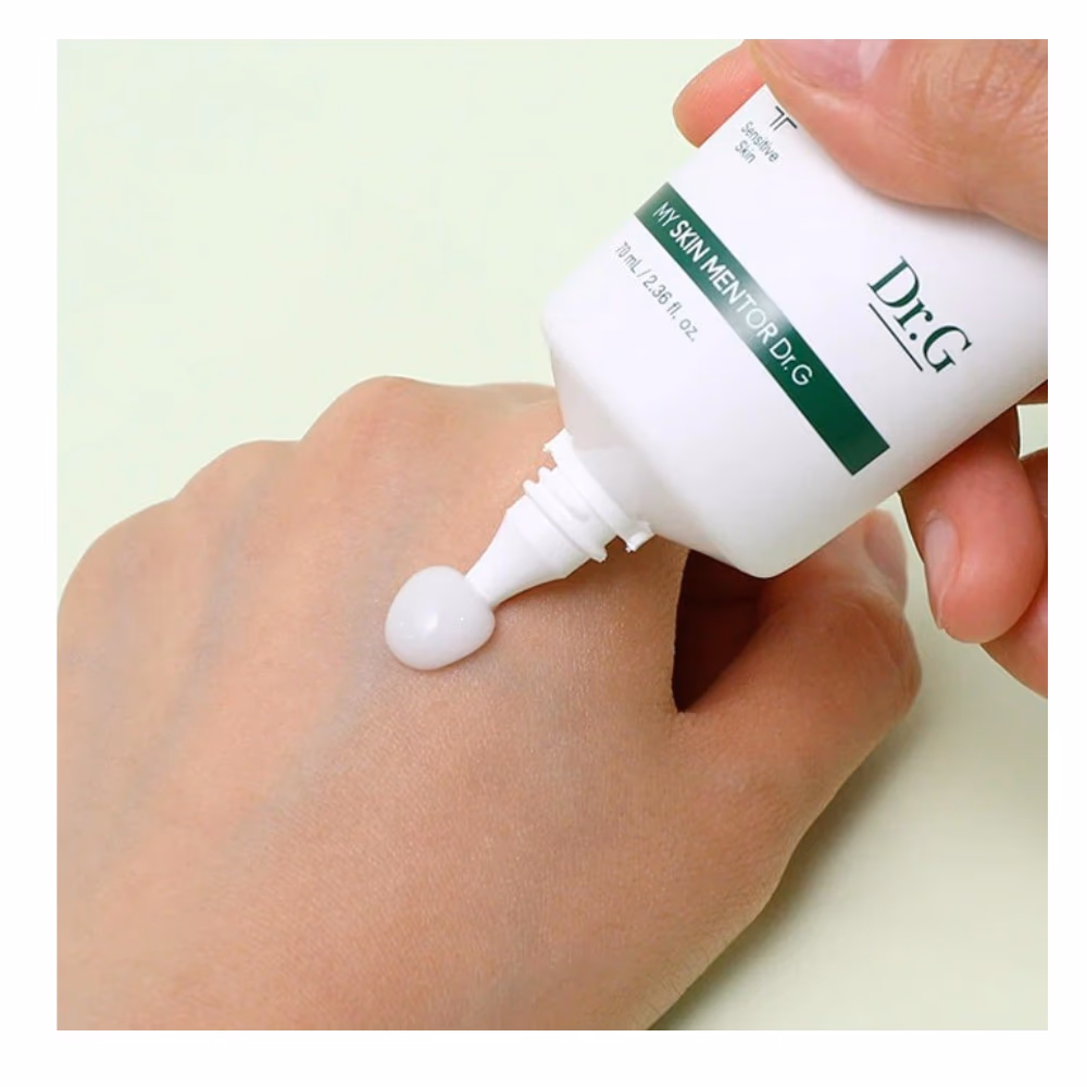 Dr.G R.E.D Blemish Clear Soothing Cream 70ml Tube – 10-Cica & Eco Cica | 100 Hours Hydration for Sensitive & Acne-Prone Skin 4