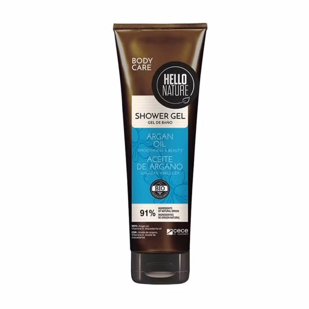 Hello Nature Argan Oil Shower Gel 250ml 1