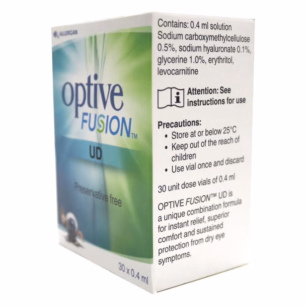 Optive Fusion UD Eye Drops 0.4 mL 30's 2