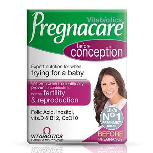Vitabiotics Pregnacare before Conception - 30 Tablets 1