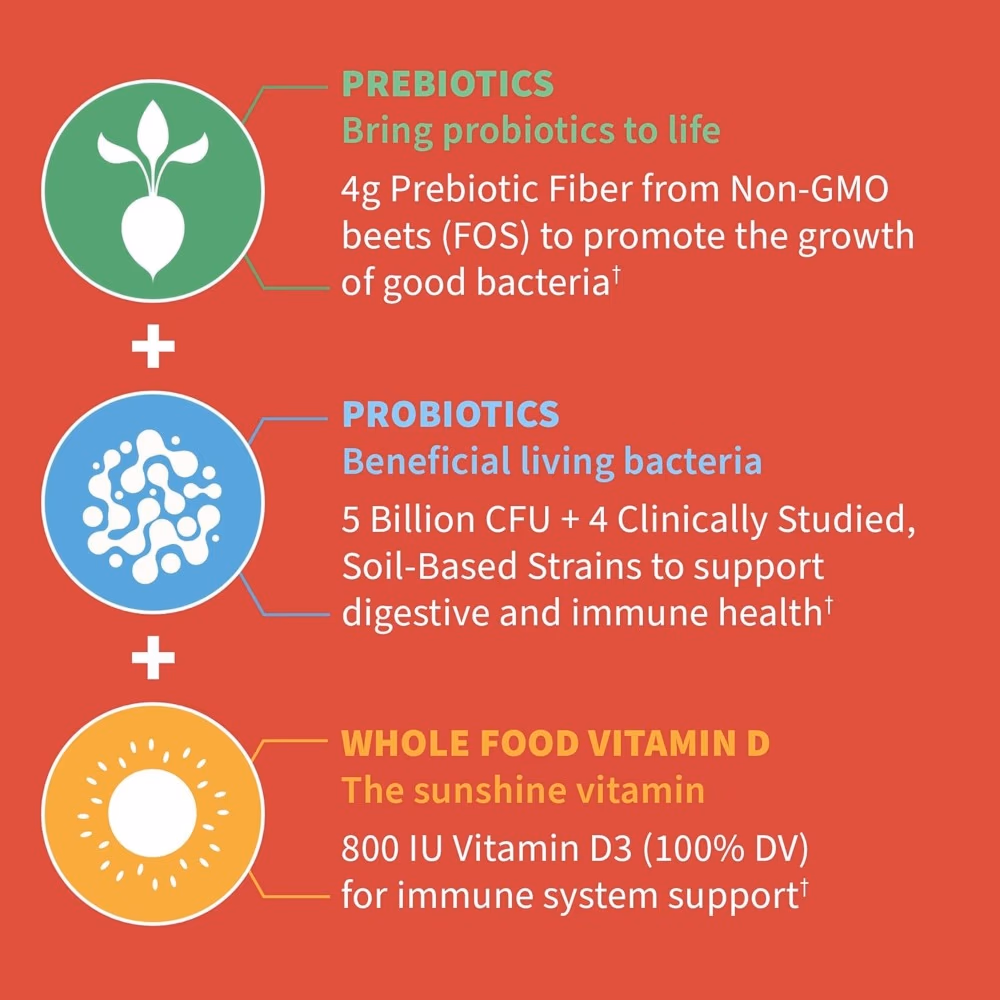 Garden Of Life Dr. Formulated Probiotics Kids 5 Billion Strawberry Flavor Gummies 60S 4