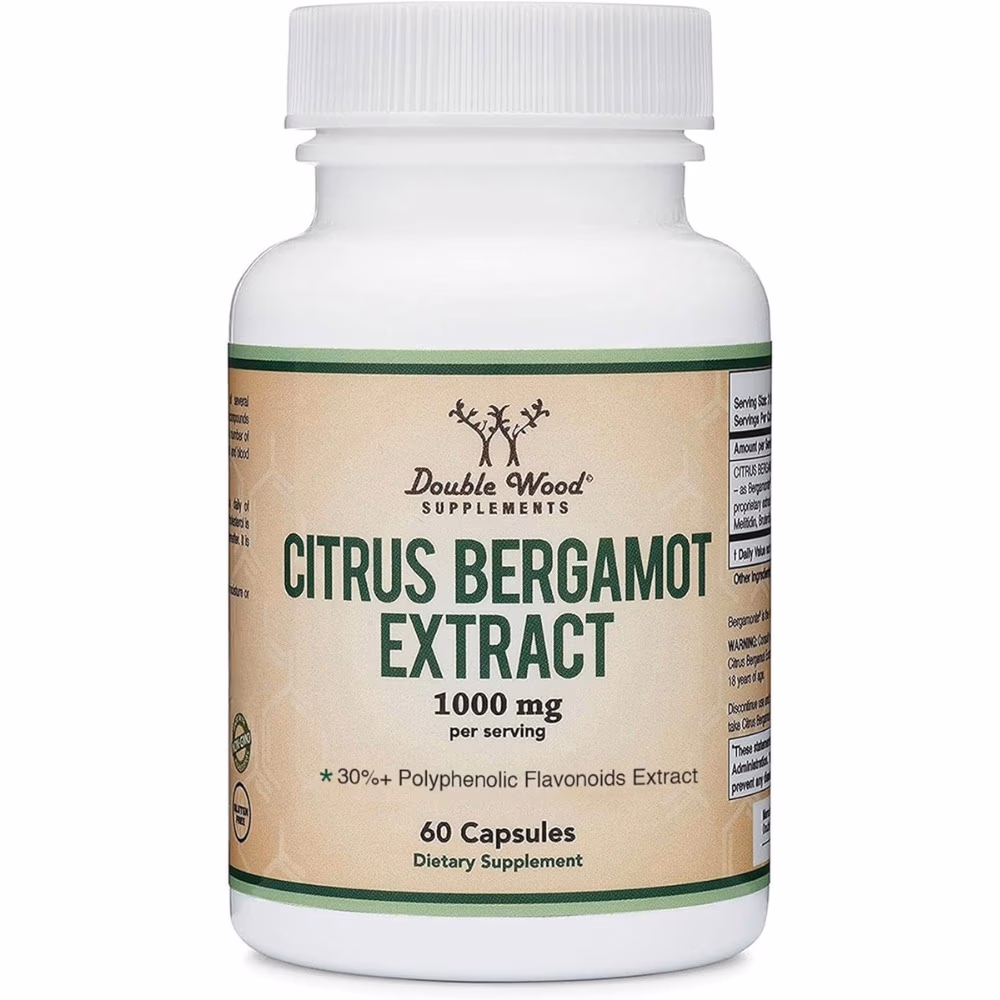 Double Wood Citrus Bergamot Extract 1000mg 60 Capsules 1