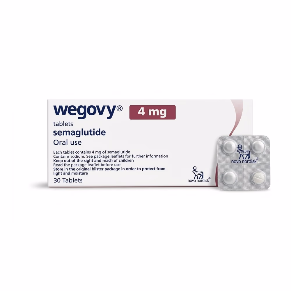 Wegovy Semaglutide 4mg – 30 Tablets | Weight Management Medication 1