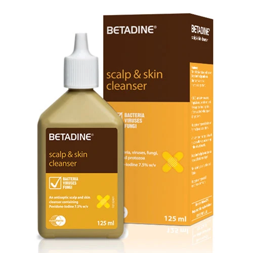 Betadine Scalp & Skin Cleanser 125ml 1