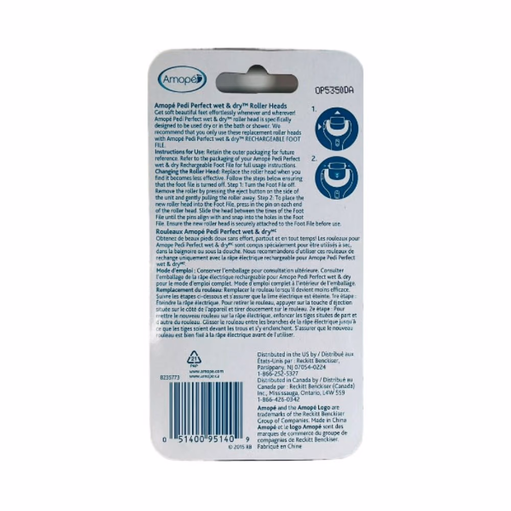 Scholl Amope Refill for Foot File 2s 3