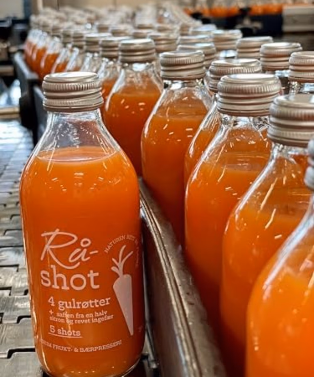 Askim Raw Shot Carrot, Lemon & Ginger 250ml – Norwegian Raw Juice Shot | No Added Sugar | 5 Shots per Bottle 3