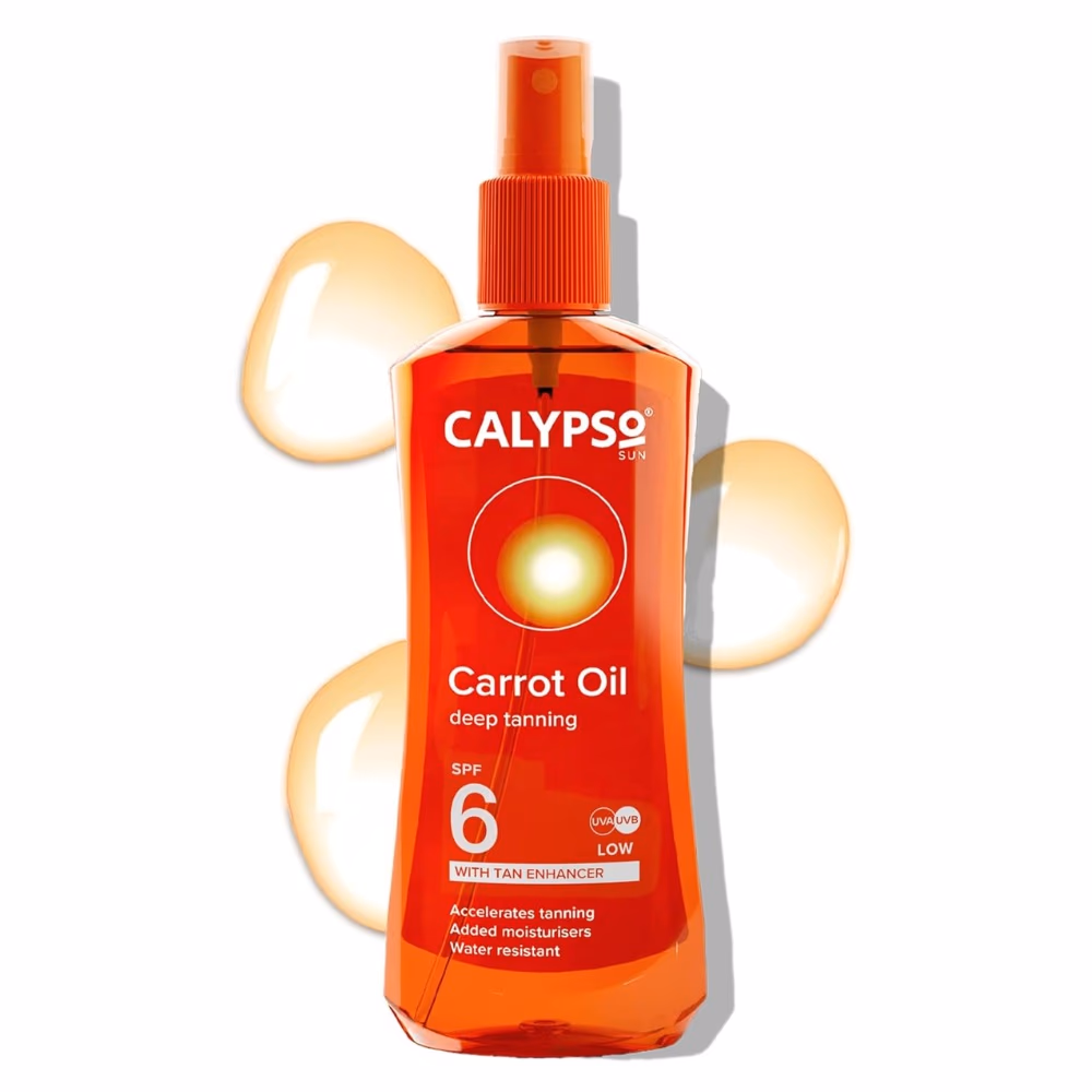 Calypso Carrot Oil SPF 6 Deep Tanning Oil 200ml 1