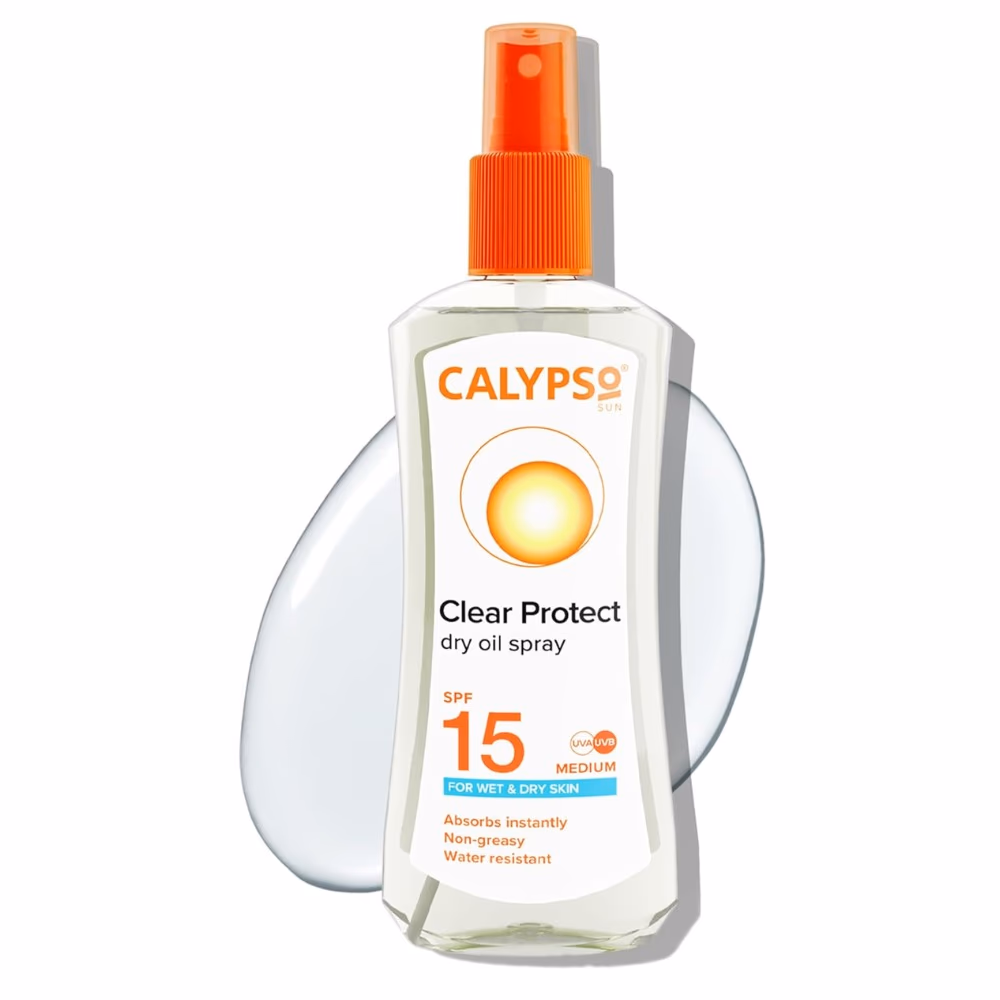 Calypso Clear Protect SPF15 Dry Oil Spray 200ml 1