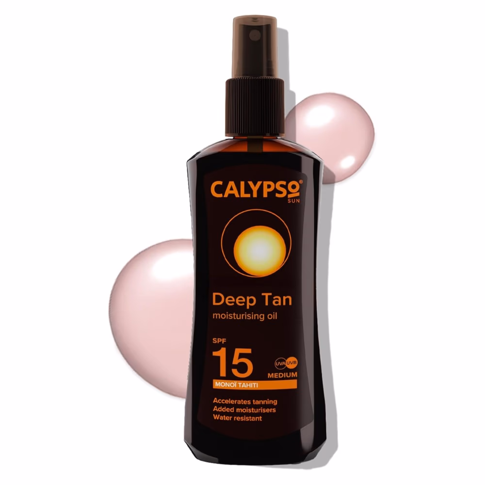 Calypso Deep Tan SPF 15 Moisturising Oil 200ml
