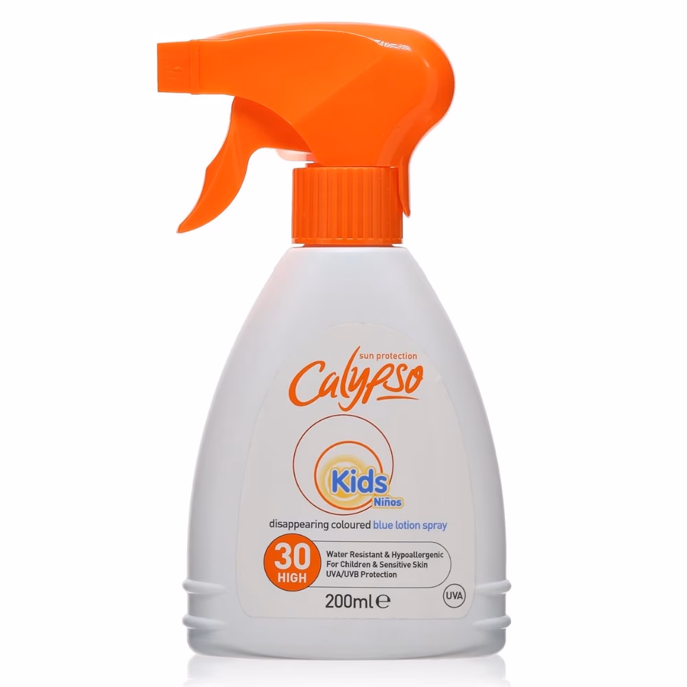 Calypso Kids SPF 30 Blue Lotion Spray 200ml 1
