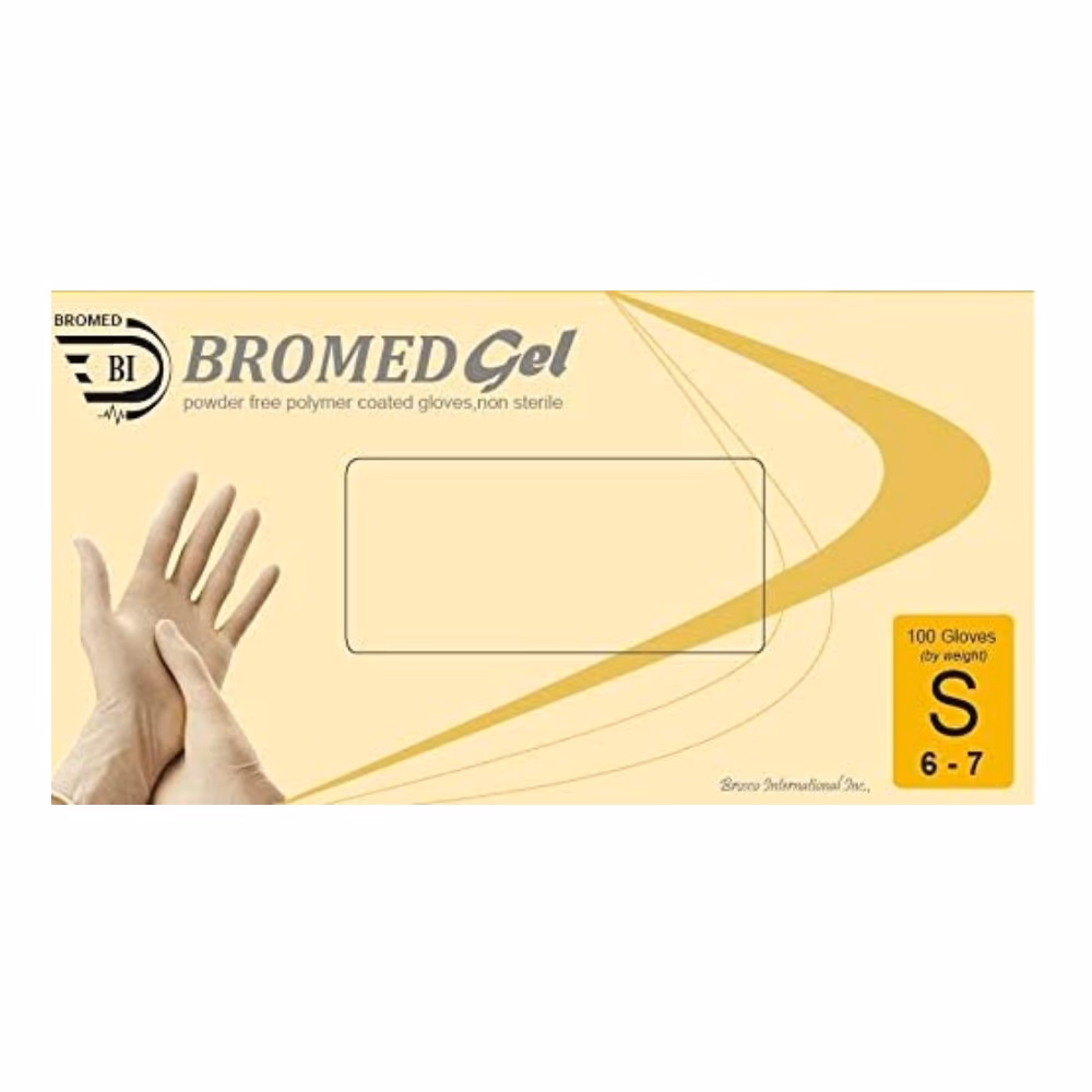 Bromed Powder-Free Gloves – Small  1