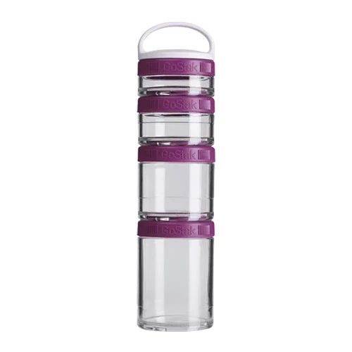 Blender Bottle GoStak Starter 4Pak - Pink Color
