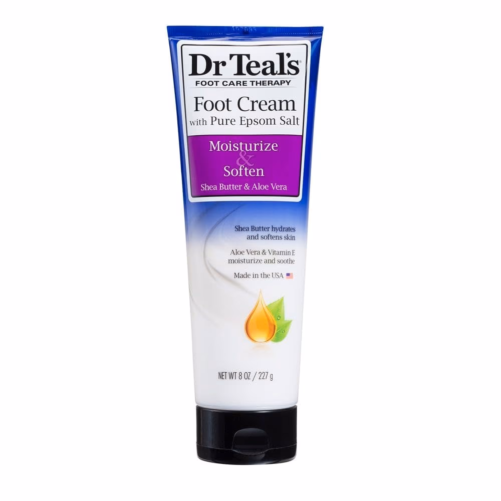 Dr Teal's Shea Butter & Aloe Vera Foot Cream 227g