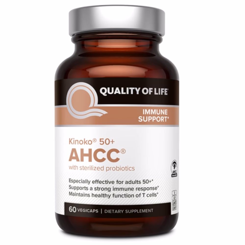 Quality of Life AHCC 50 plus 60 capsules