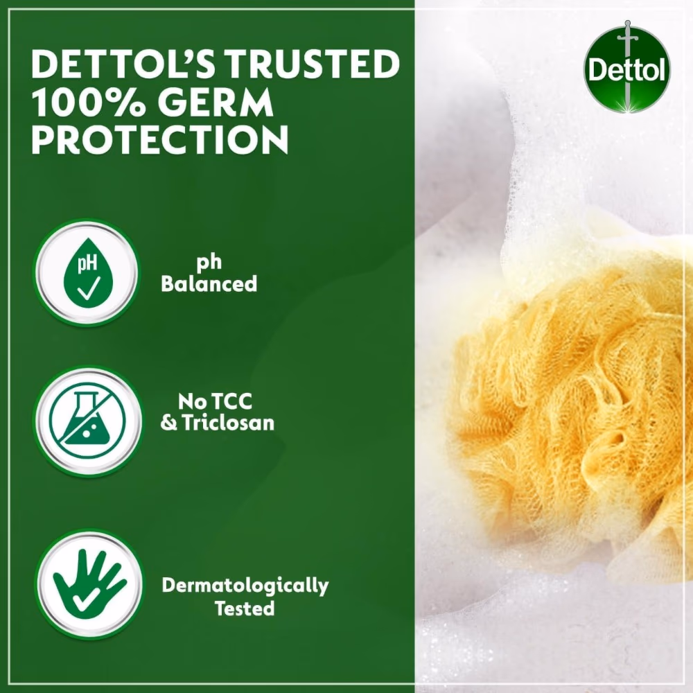 Dettol Skincare Shower Gel 250ml 2