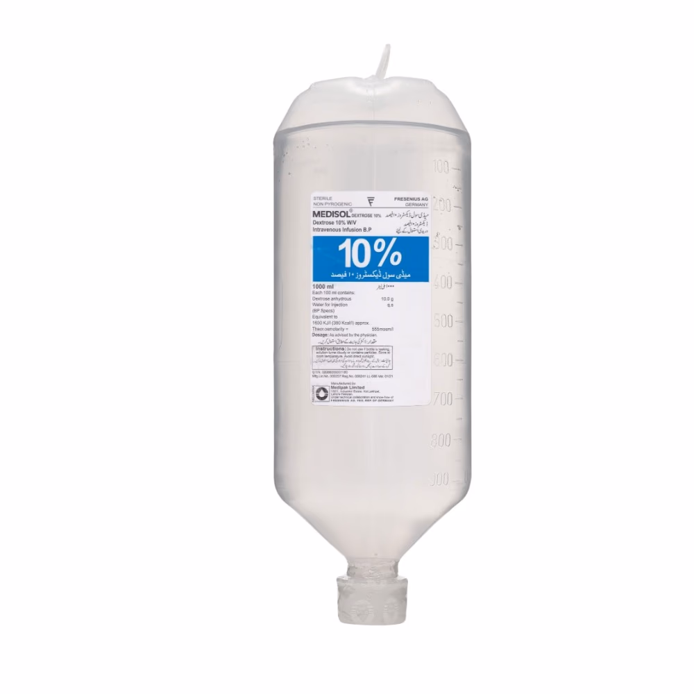 Dextrose 10% IV Infusion 500mL