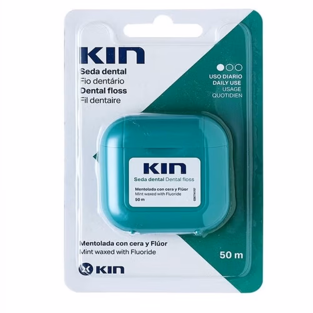 KIN Dental Floss with Fluor Mint 50M