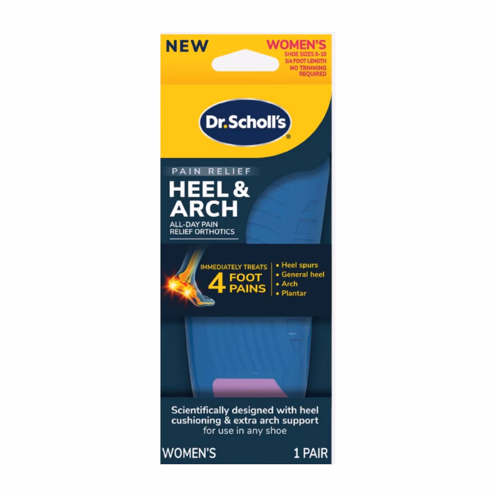 Dr. Scholl's Pain Relief Heel & Arch Women 1 Pair