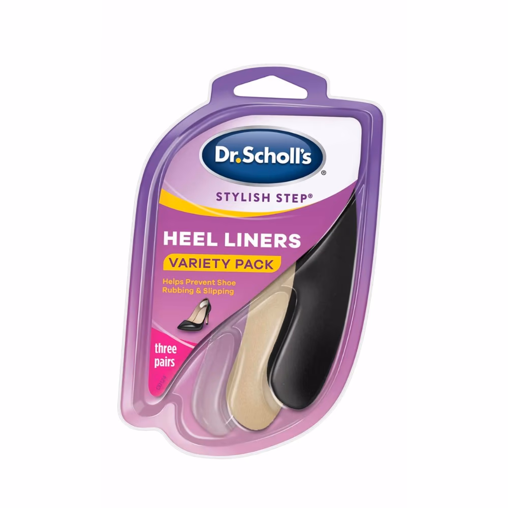 Dr. Scholl's Stylish Step Heel Liners Variety Pack 1