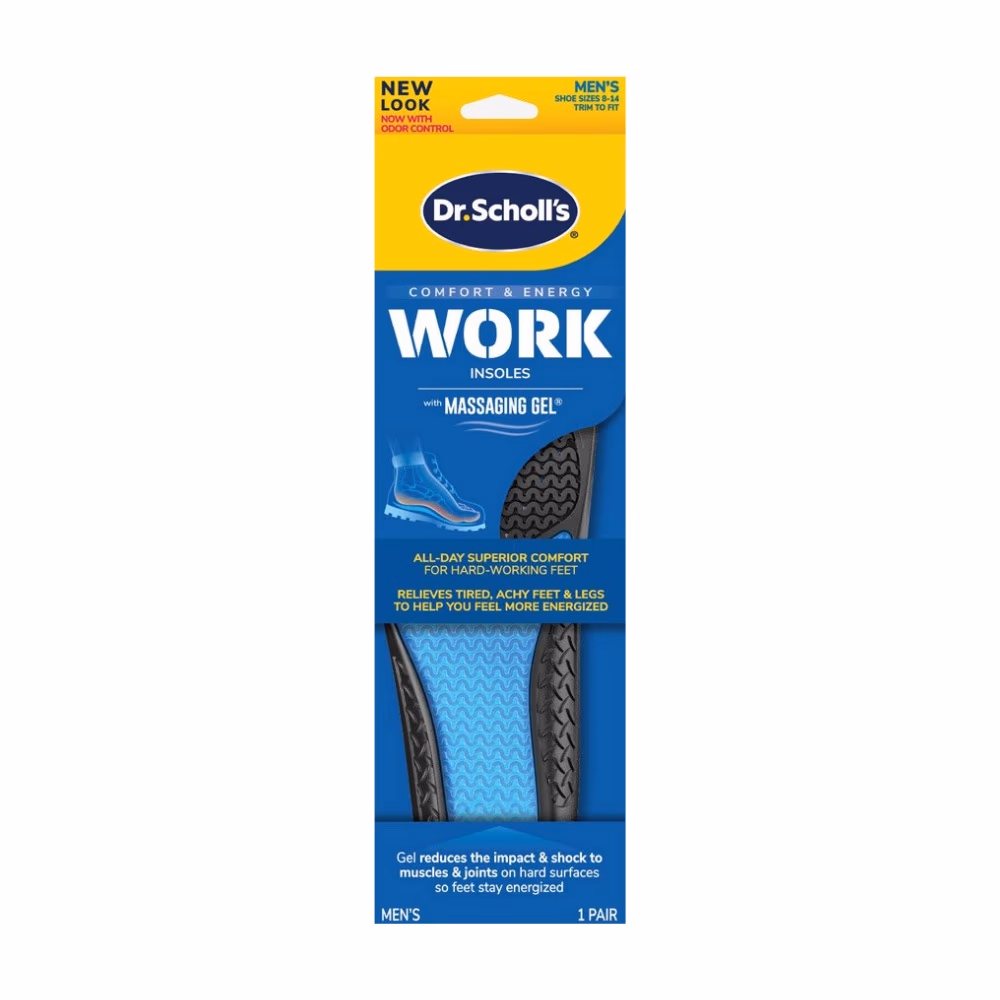 Dr. Scholl's Comfort & Energy Work Massage Gel Insoles 1