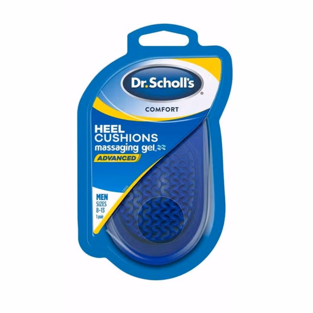 Dr. Scholl's Heel Cushions Massaging Gel Women 6-10 (2S) 1