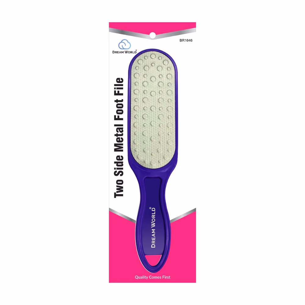 Dream World Two Side Metal Foot File BR1646