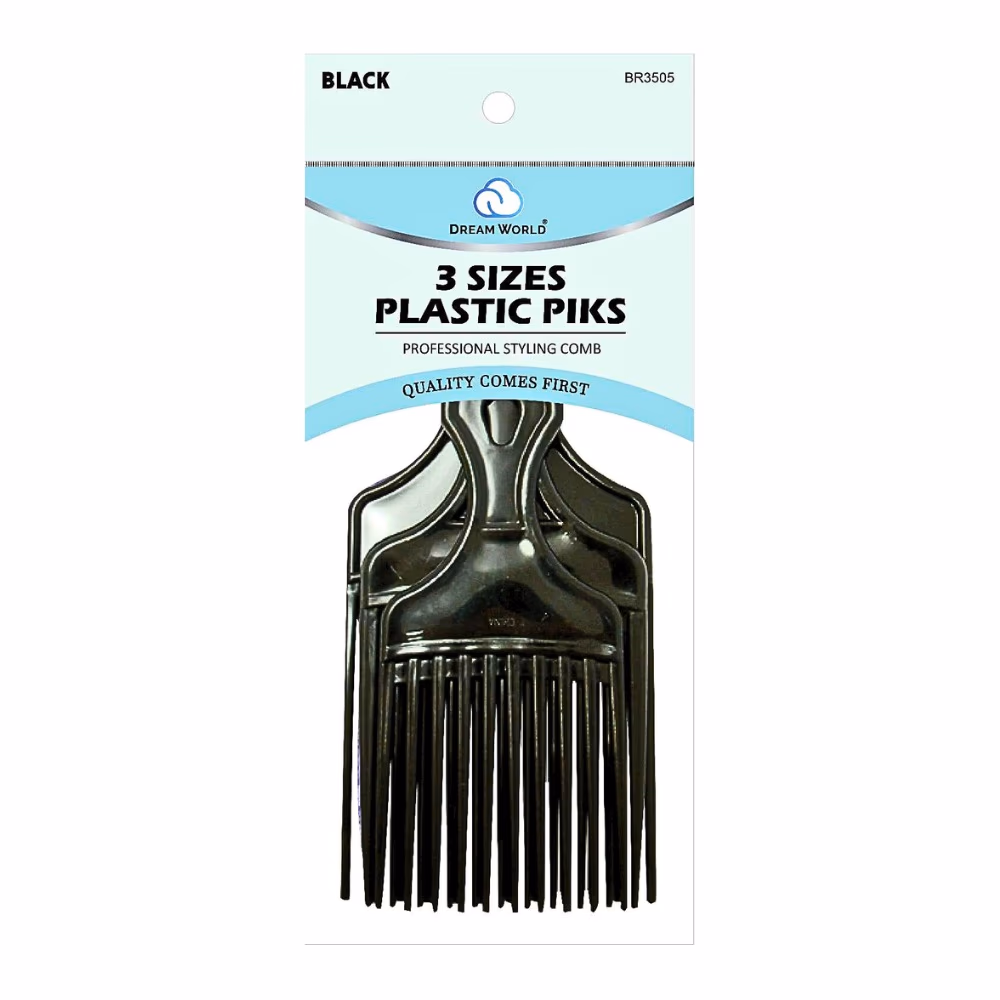 Dream World BR3505 Plastic Piks - 3 sizes 1