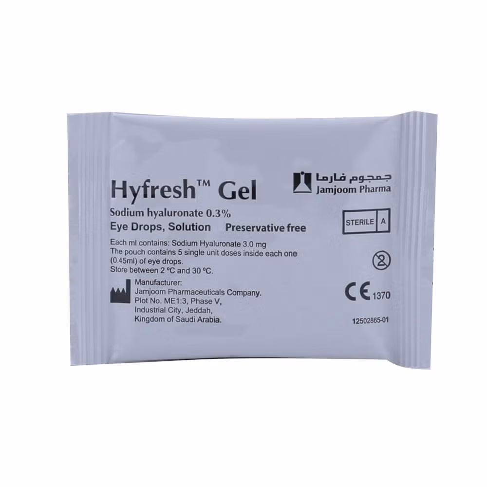 Hyfresh Gel 3mg/mL Sodium Hyaluronate Eye Gel 0.45 mL 20's 2