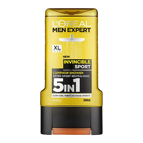 L'Oreal Men Shower Gel Invincible Sport 300ml 1