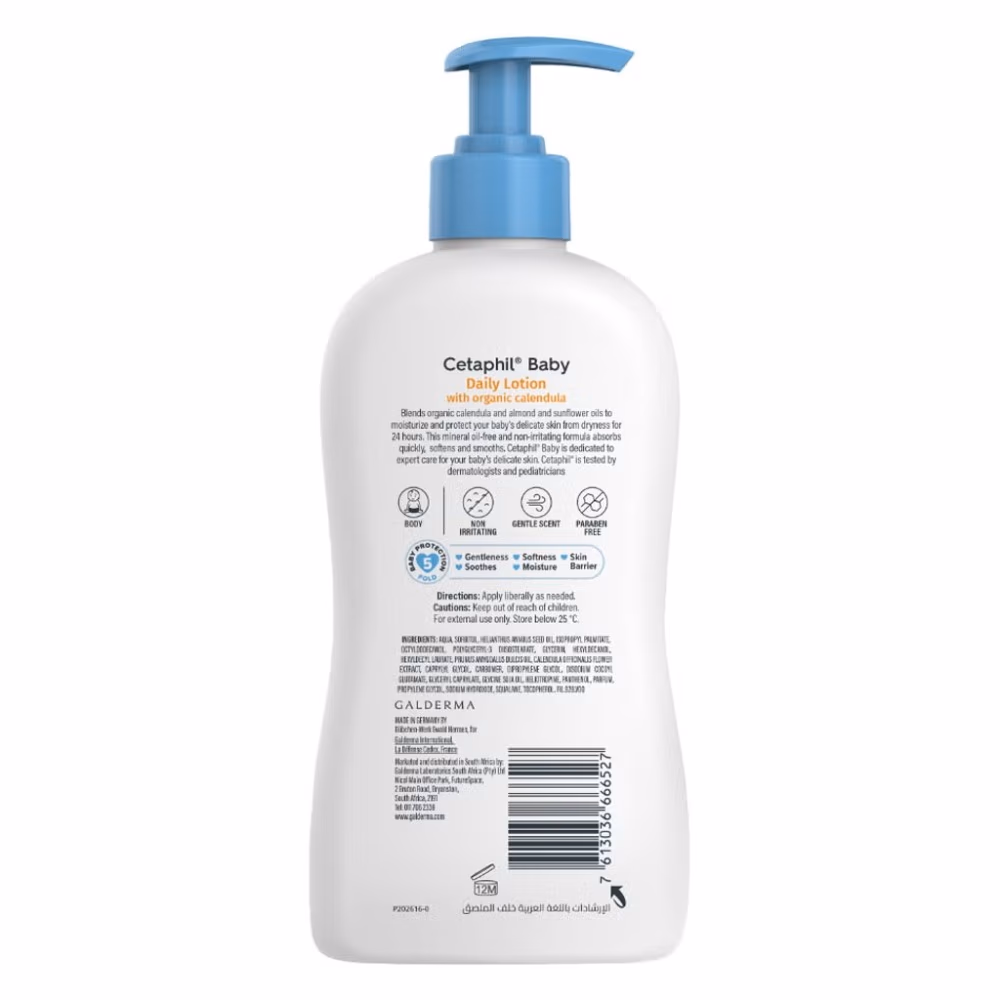 Cetaphil Baby Daily Lotion with Calendula 400ml 2