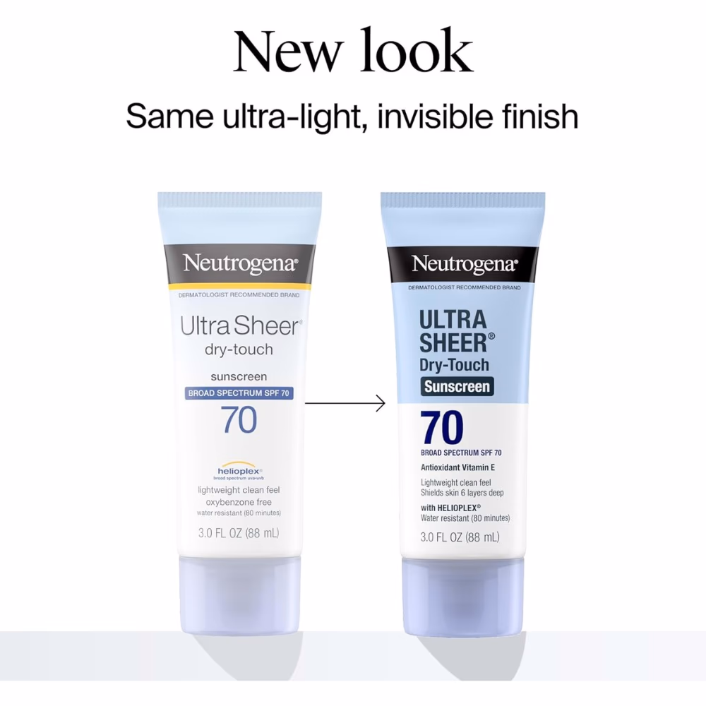 Neutrogena Ultra Sheer Sunscreen SPF70 88ml 2