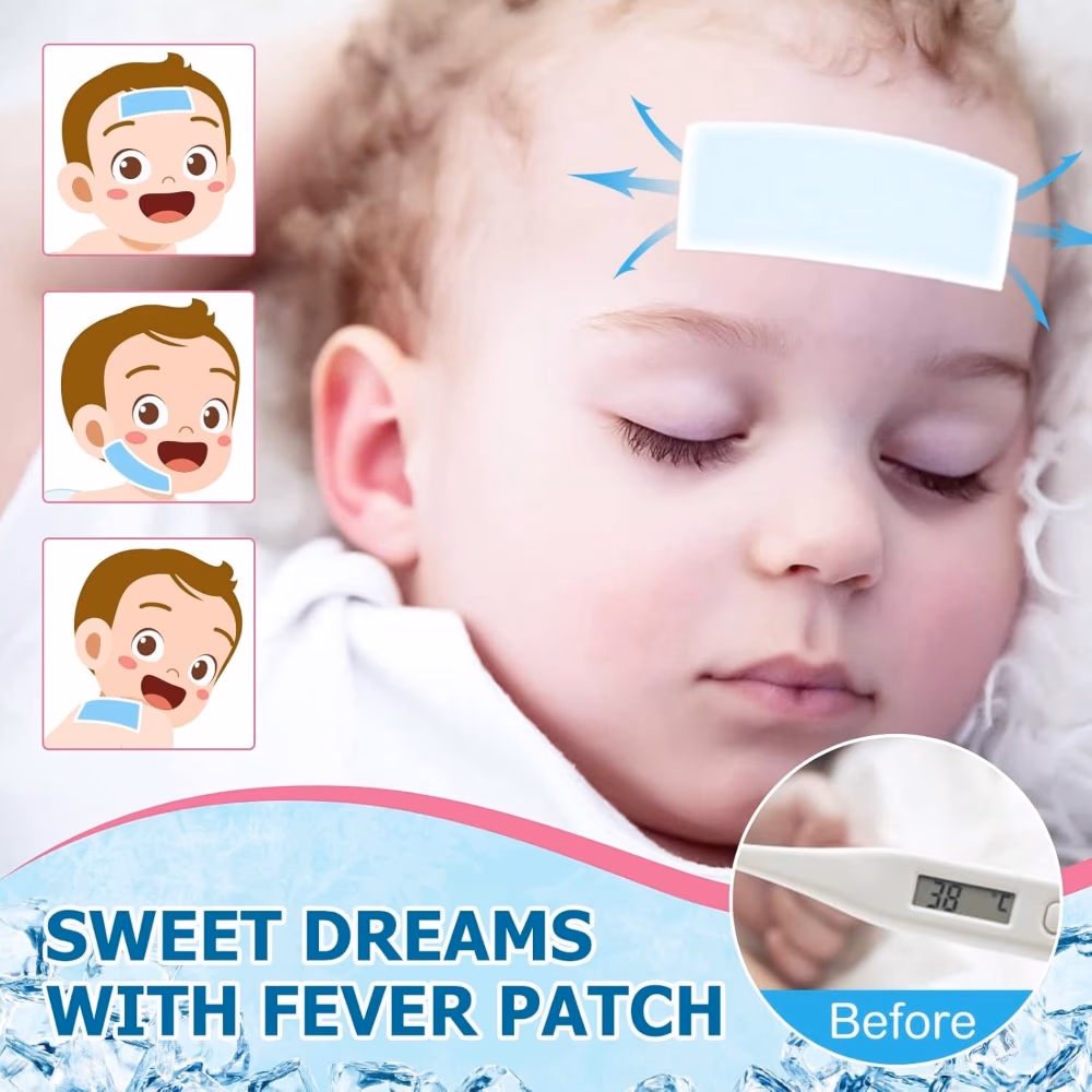 Ezycare Cooling Gel Patch 3's 4