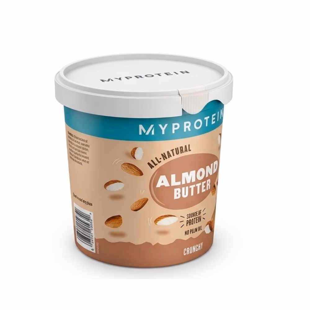 MyProtein All Natural Almond Butter Crunchy 1kg 3