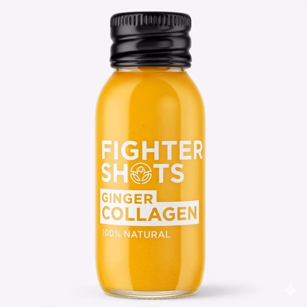 Fighter Shots Ginger Collagen Shot 60Ml 1