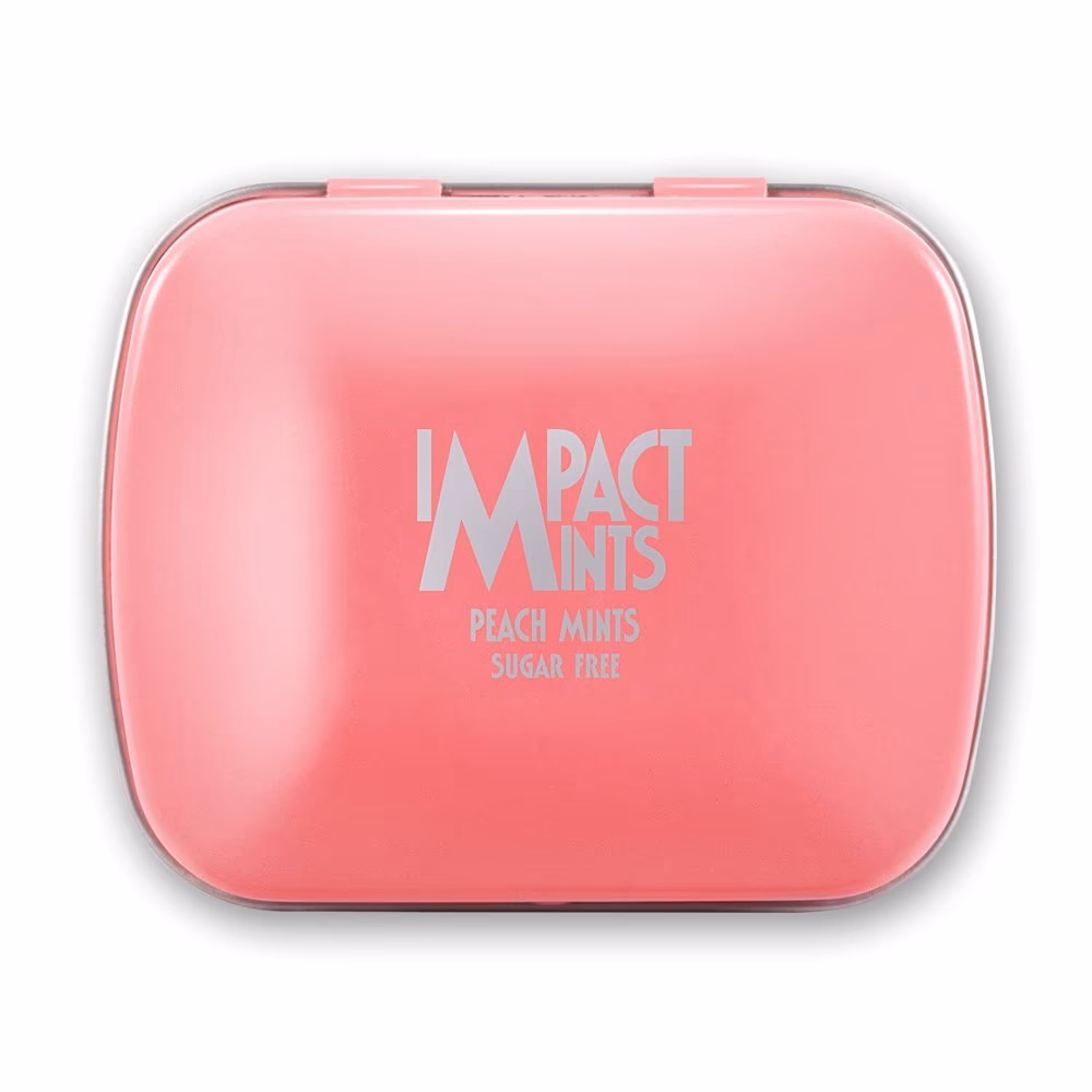 Impact Mints Peach Sugar-Free Mints 14g 1