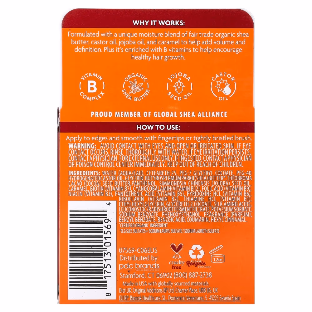 Cantu Extra Hold Edge Stay Gel 64gm 3