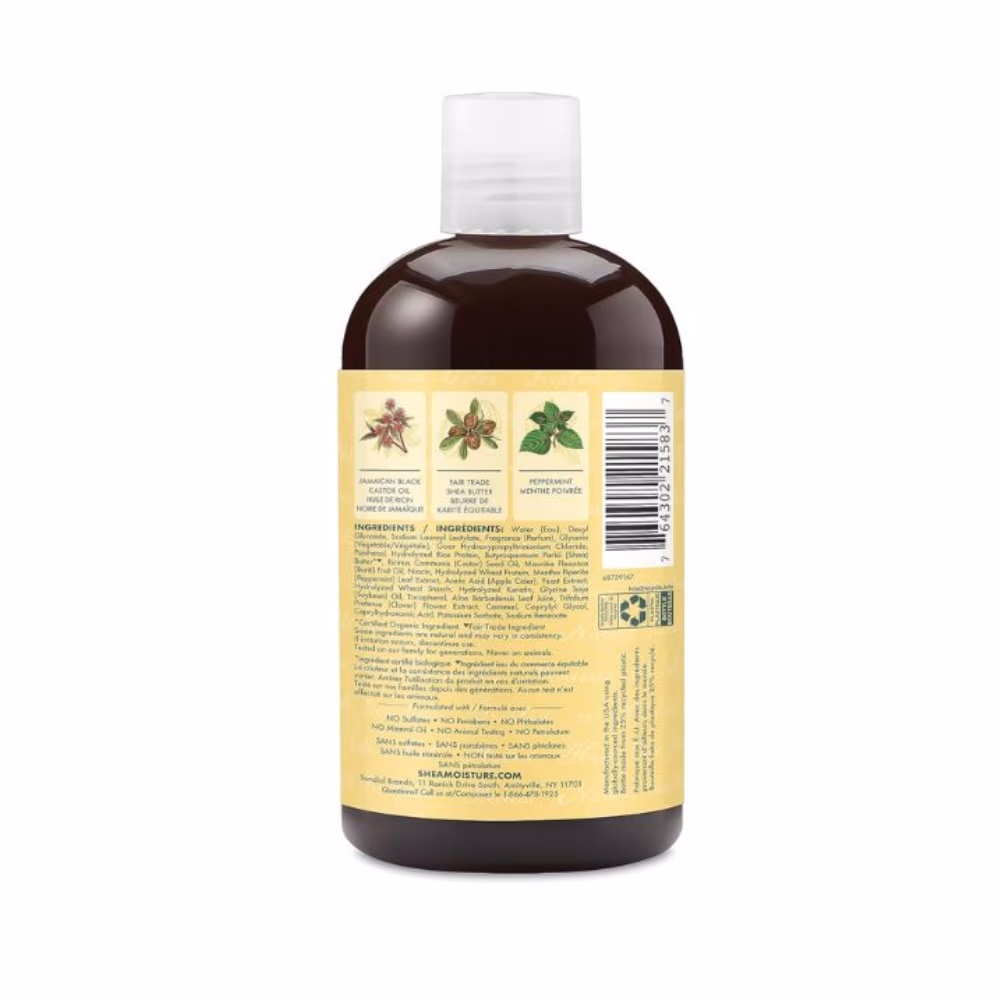 SheaMoisture Jamaican Black Castor Oil Strengthen and Restore Shampoo – 13 fl oz (384 ml) 2