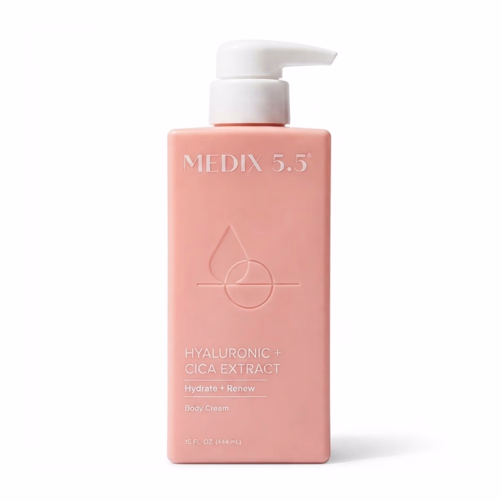 Medix 5.5 Hyaluronic Acid and Cica Extract Hydrate and Renew Body Cream, 444ml 1