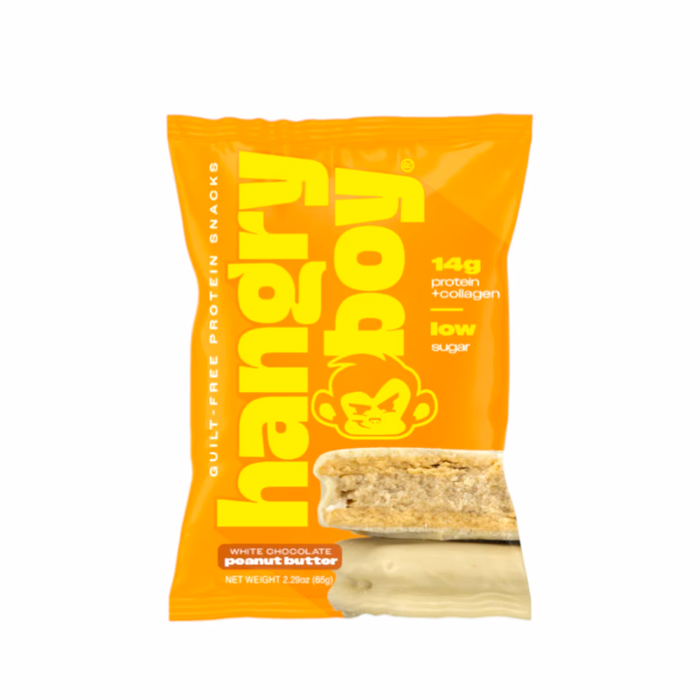 Hangryboy Cookie Sandwich White Choco Peanut 65g