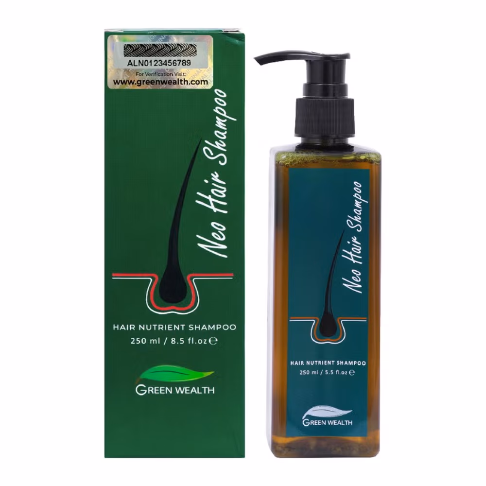 Green Wealth Neo Hair  Shampoo 250ML 3