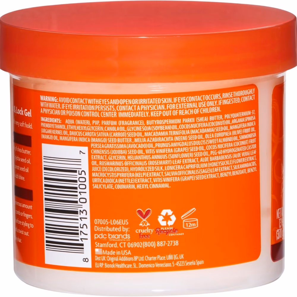 Cantu Moisturizing Twist &amp; Lock Gel 370gm 4