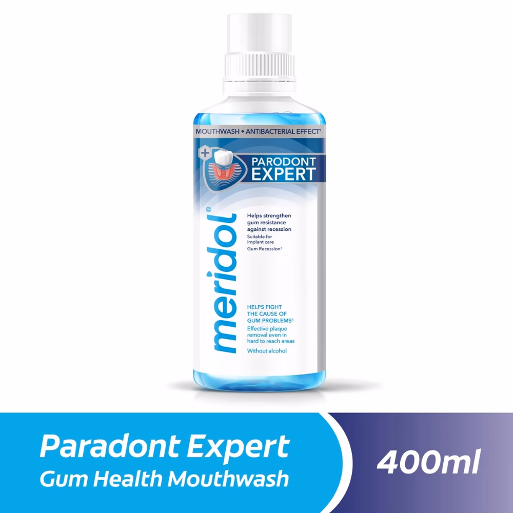 Meridol Mouthwash 400ml 1