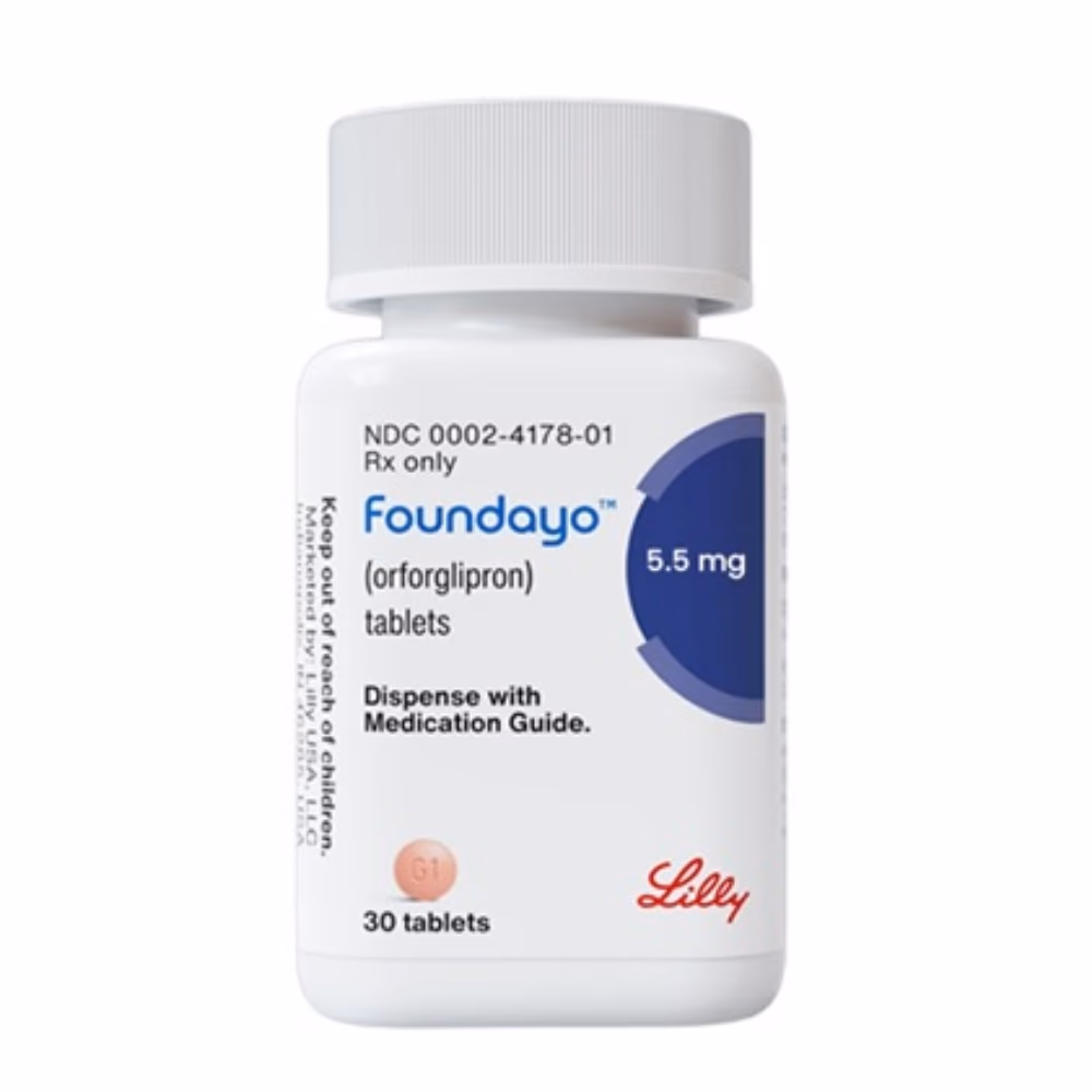 Foundayo 5.5 mg 30 Tablets | GLP-1 Pill for Weight Loss Support 1