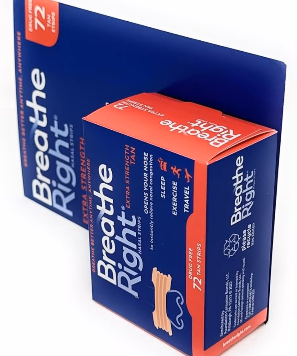 Breathe Right Nasal Strip Extra Strength tan 72S 1