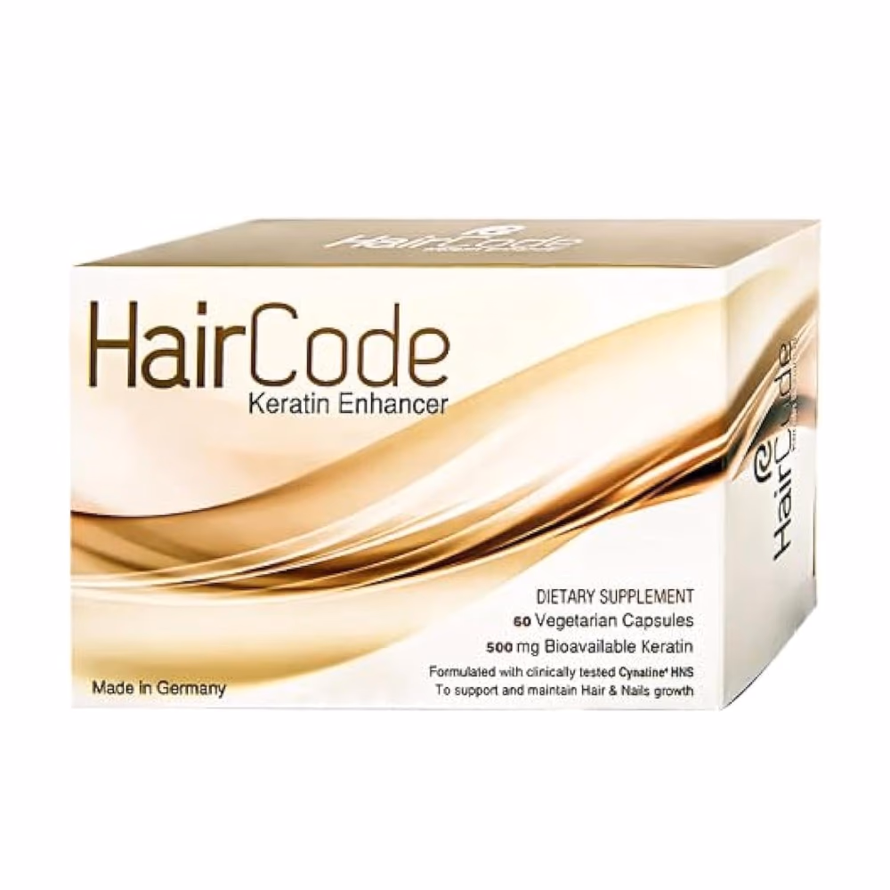 HairCode Keratin Enhancer 500mg - 60 Capsules