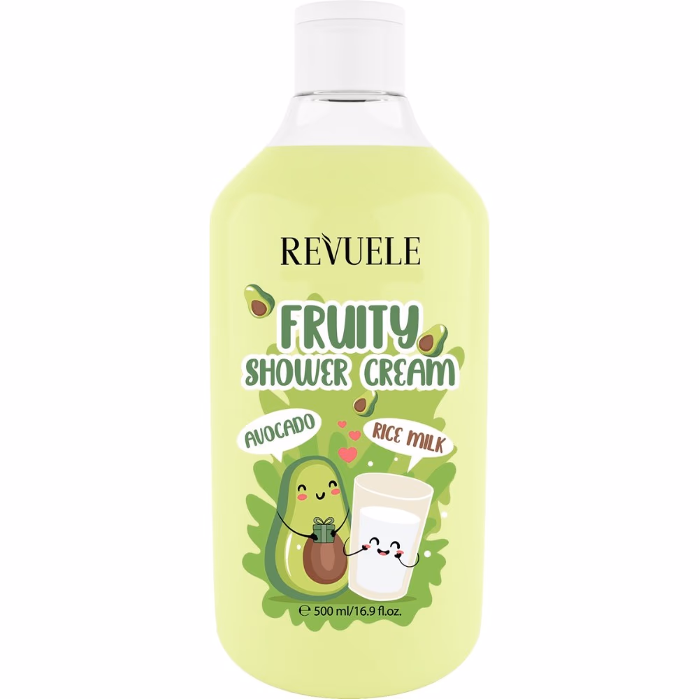 Revuele Fruity Shower Cream with Avocado And Rice Milk 500ml 3
