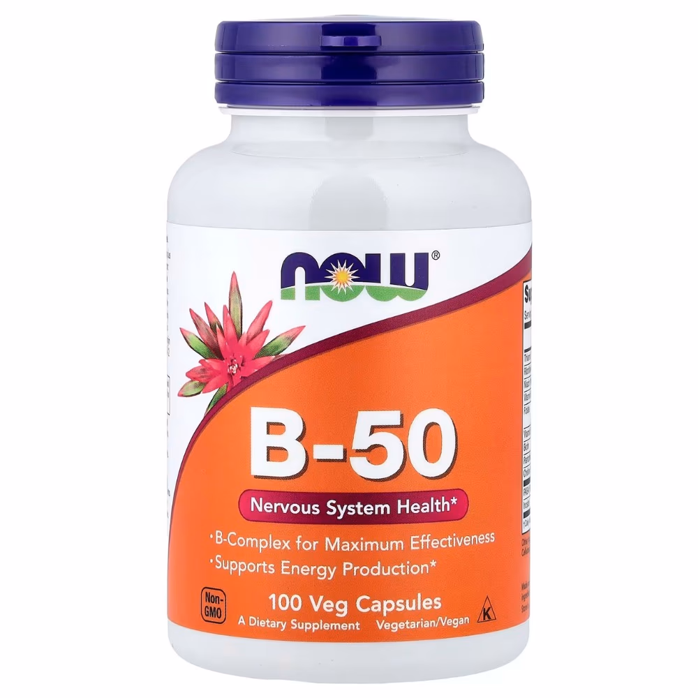 NOW Foods B-50 Capsules 100S