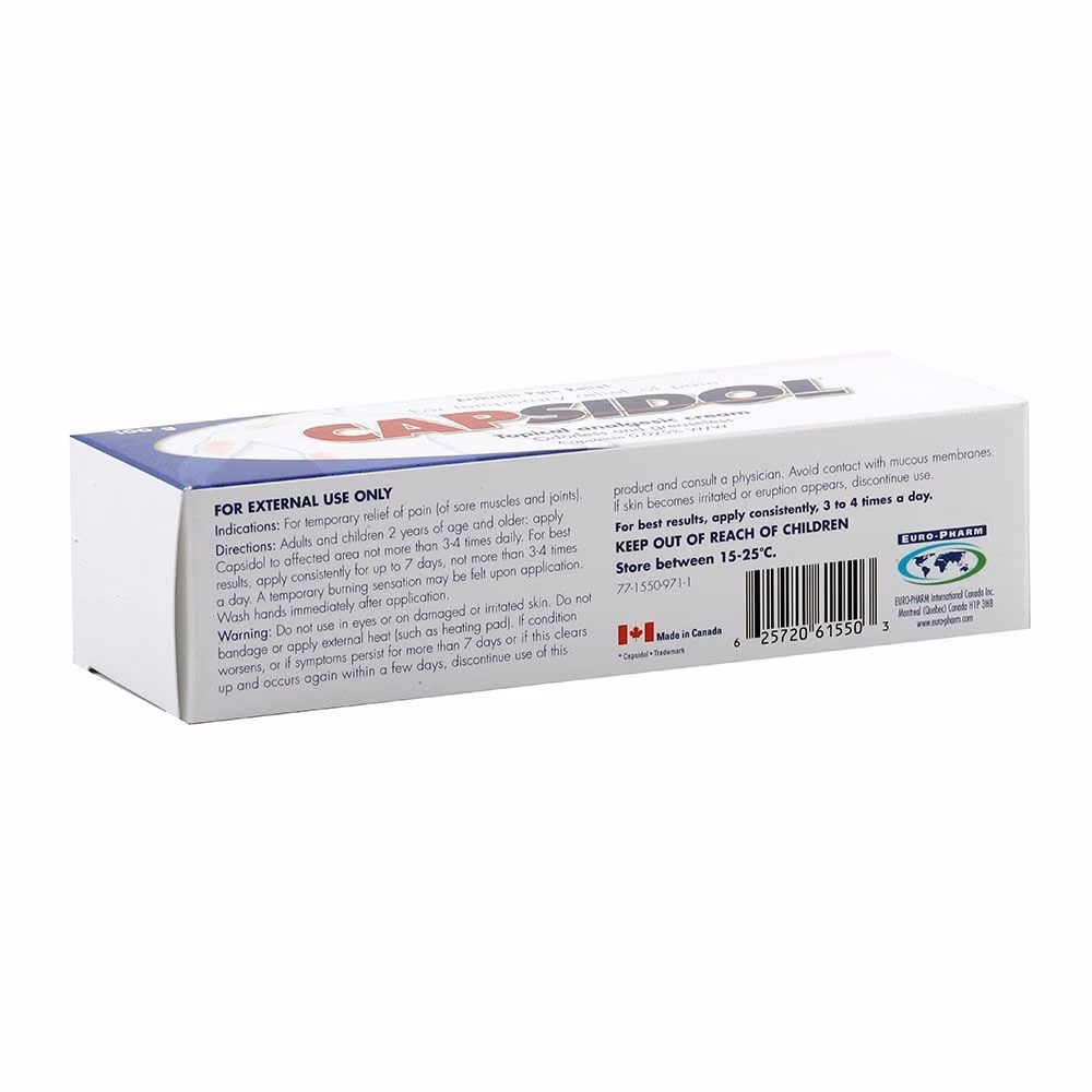 Capsidol Cream 100Gm 2