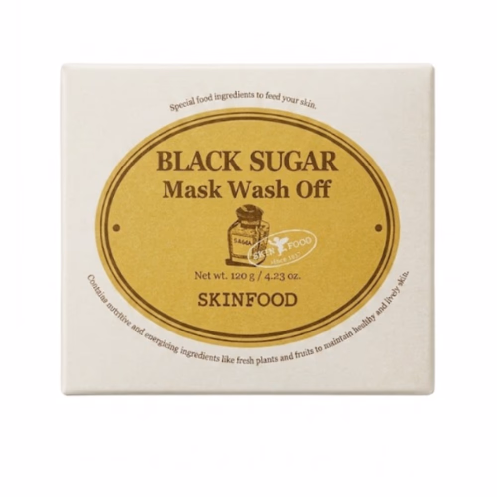 Skinfood Black Sugar Mask Wash Off 120gm – Exfoliating Scrub Mask with Black Sugar & Natural Oils | For Dull, Rough & Uneven Skin 2