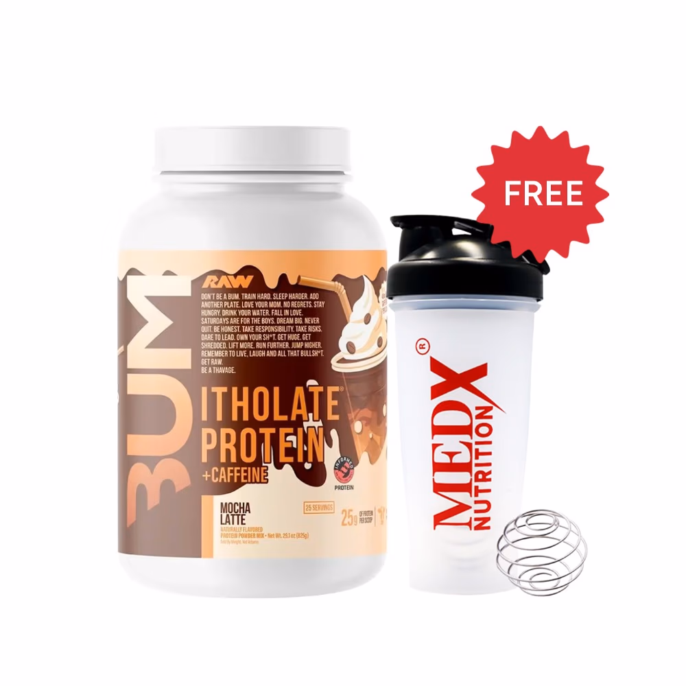 Raw Nutrition Bum Itholate Protein Mocha Latte 825g 1